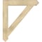 Ekena Millwork Traditional Arts & Crafts Rough Sawn Bracket, Douglas Fir, 6"W x 42"D x 48"H BKT06X42X48TRA03RDF - alternate 3
